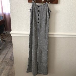 Striped Jumpsuit